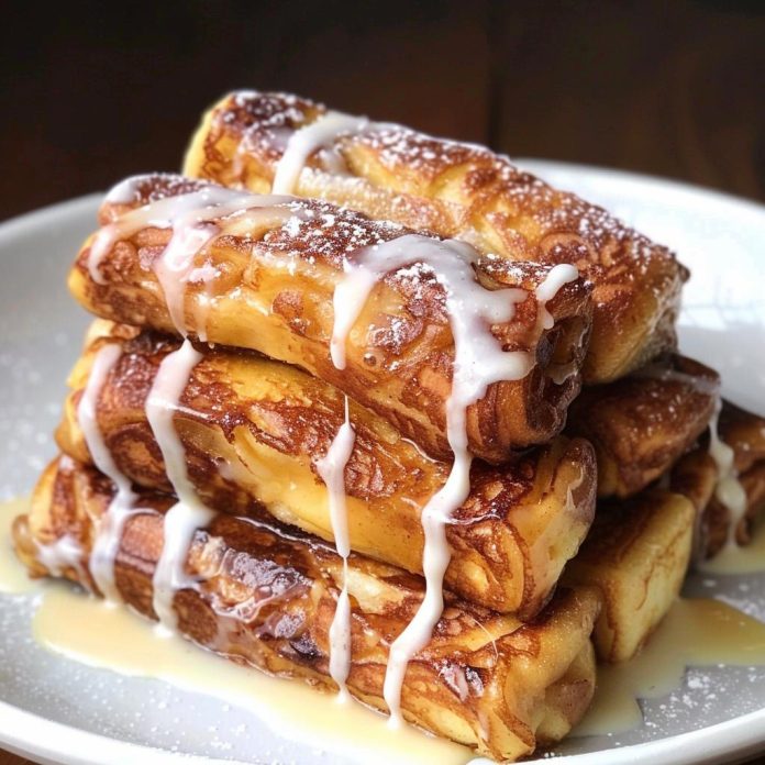 Cinnamon Roll French Toast Rolls