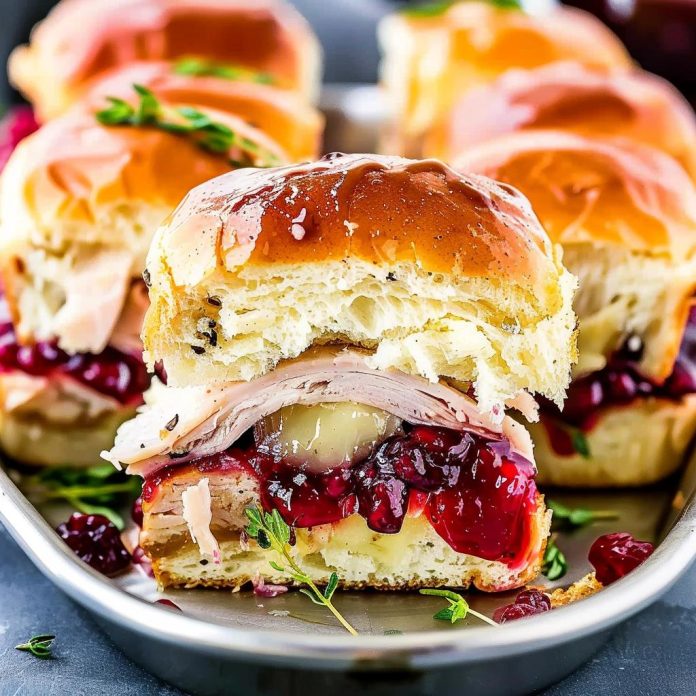 Thanksgiving Sliders Recipe