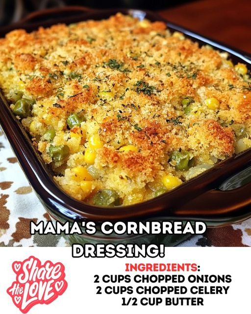 Mama’s Cornbread Dressing!