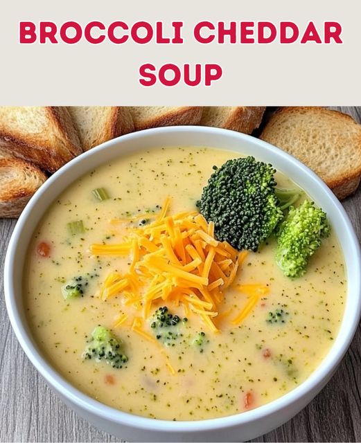 Broccoli Cheddar Soup