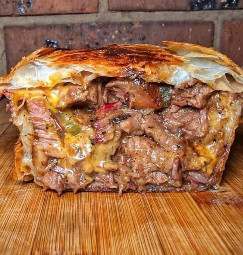 Brisket Jalapeño and Cheese Pot Pie