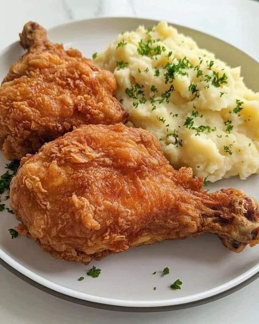 Fried Chicken and Mashed Potatoes: A Classic Comfort Food Combo