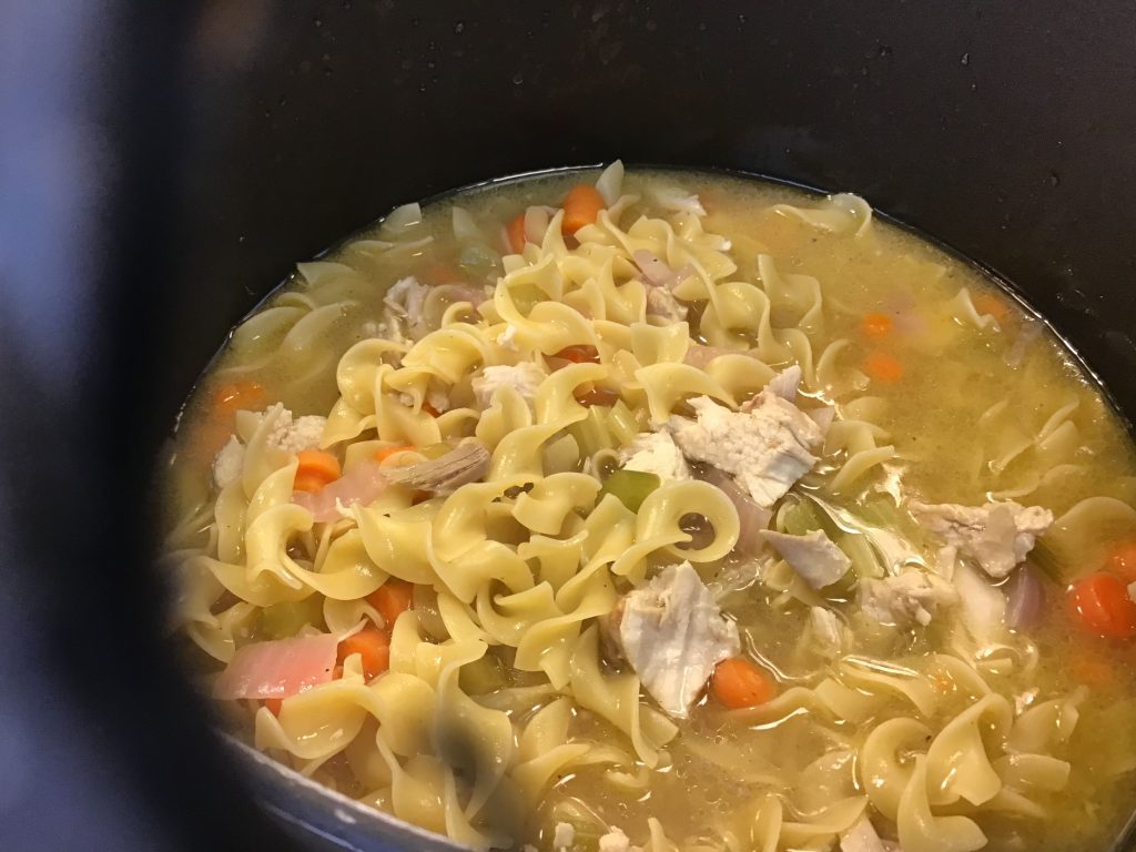 Cozy Chicken Parmesan Noodle Soup