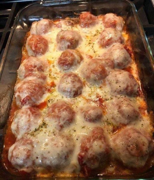 MEATBALL CASSEROLE