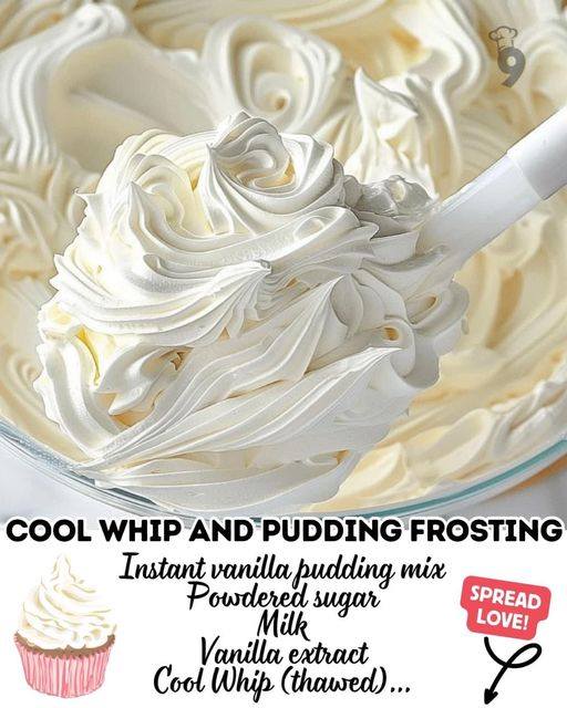 cool whip and pudding frosting