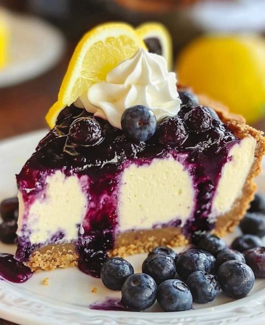 Lemon Blueberry Cheesecake