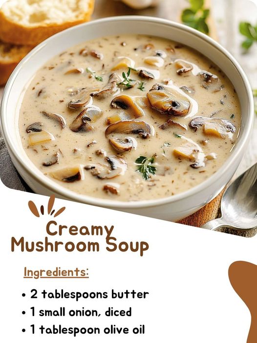 Creamy Mushroom Soup