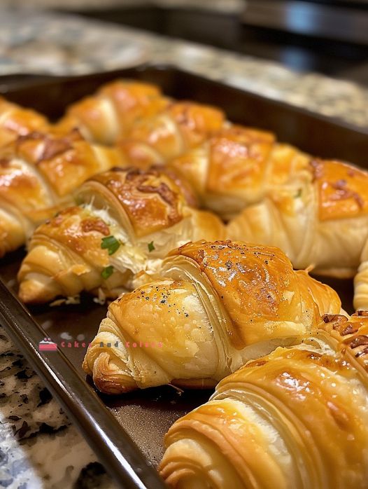 Baked Chicken Stuffed Crescent Rolls