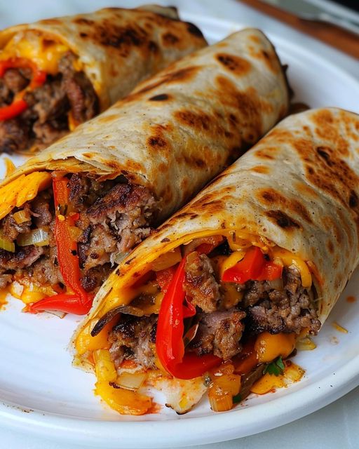 PHILLY CHEESESTEAK WRAPS