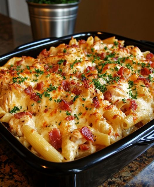 Chicken Bacon Ranch Pasta