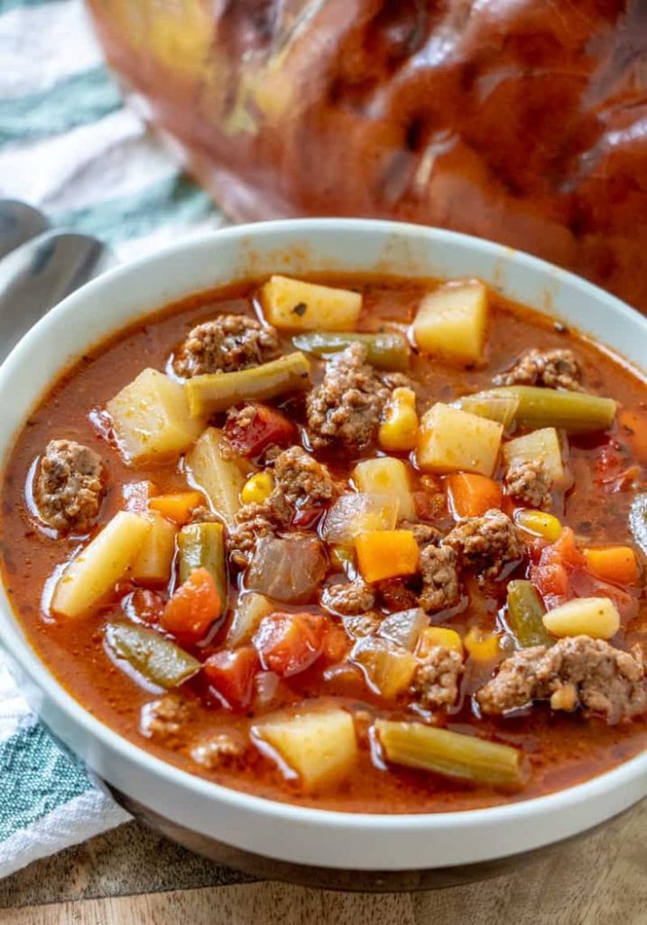 Vegetable Beef Soup Recipe