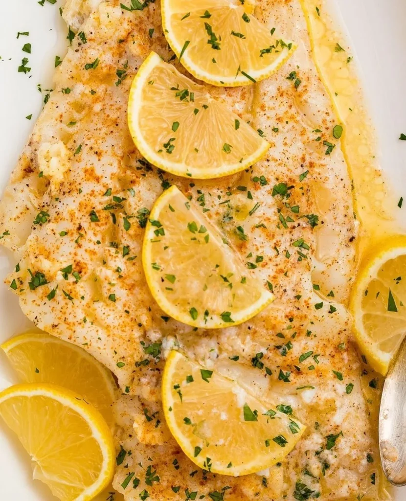 Zesty Lemon Butter Fish Fillet